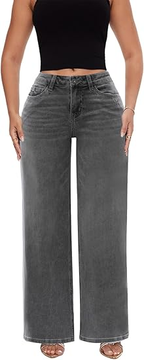 ⚡Flash Sale 👍Magic ONESO Baggy Jeans – Dehnbar, weites Bein, bauchkontrollierende Passform