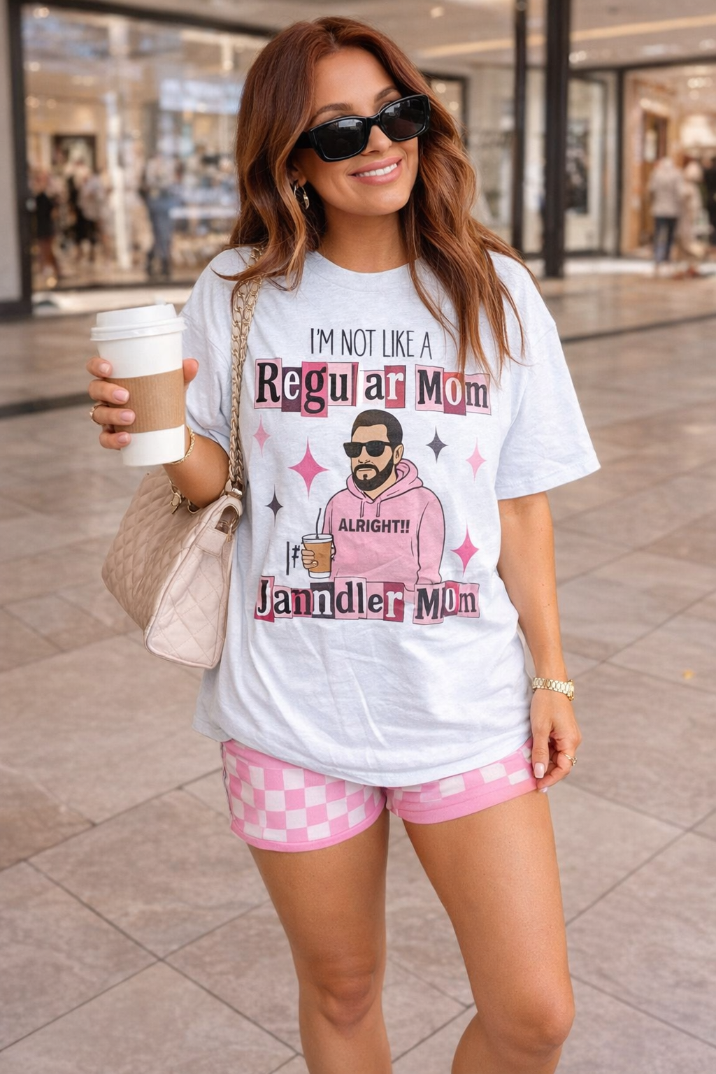 Sandler Mom Grafik Top