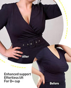 🔥 Bestseller | Unsichtbarer Lift – Patentierte, selbstklebende BH-Einlagen verhindern das Herausrutschen der Brustwarzen. Kein Nähen erforderlich. Für tief ausgeschnittene Oberteile. Damenmode.