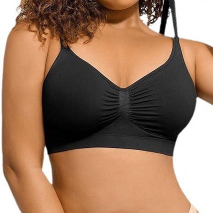 ⚡Blitzangebot 👍Nahtloser, kabelloser Damen-Bralette 🔥 Ungefütterter Komfort-BH für jeden Tag